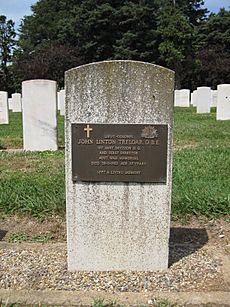 John Treloar grave Nov 09