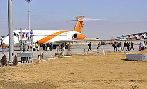 Kam Air at Kandahar International Airport in 2012