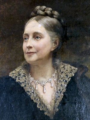Lady Augusta Mostyn- painting detail (geograph 4710161).jpg