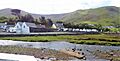 Leenane Hill (left) and Leenane North West Top (right) from Leenane Village