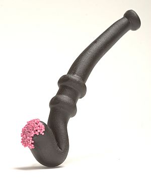 Liquorice Pipe On White