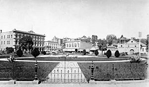Los Angeles Plaza ca. 1890