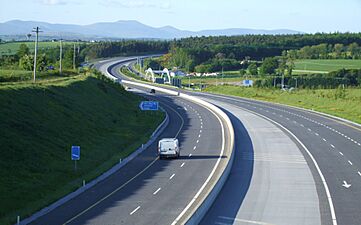 M8 at junction 15 tolled