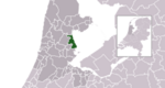 Location of Edam-Volendam