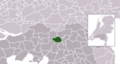 Map - NL - Municipality code 0865 (2021)