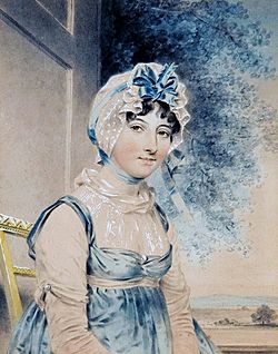 Maria Edgeworth by John Downman, 1807