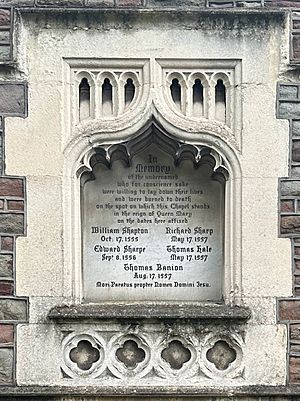 Marian martyrs memorial cotham church