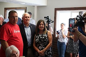 Mike Pence 2024 presidential campaign Facts for Kids