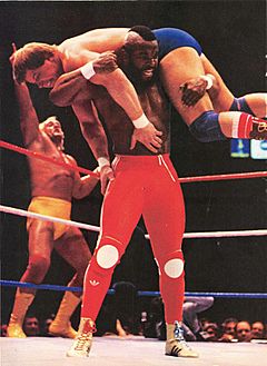 Mr T at WrestleMania, 1985