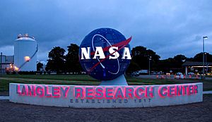 NASA Langley Research Center entrance (2017)
