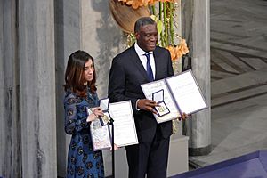 Nadia Murad and Denis Mukwege receives Nobel Peace Prize 2018