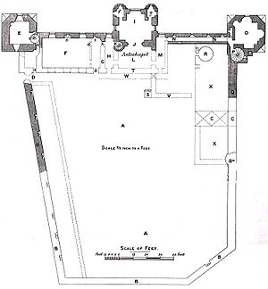 Newport Castle (Archaeologia Cambrensis, 1885)