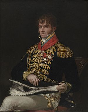 Nicolas Guye met Koninklijke Orde van Spanje 1810