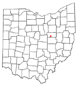 Location of Killbuck, Ohio