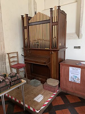 Organ in Felbrigg church