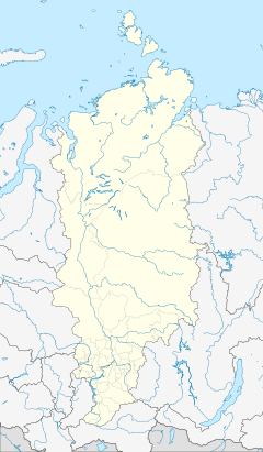 Tukhard is located in Krasnoyarsk Krai