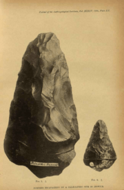 Palaeolithic Site in Ipswich Plate 20 Layard 1904 8