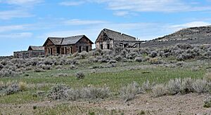 Abandoned buildings at Piedmont