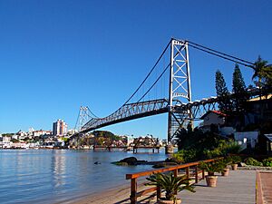 Ponte Hercilio Luz - Florianopolis - Santa Catarina