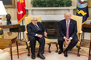 President Trump Meets with Henry Kissinger (33787724293)