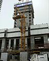 Princess Tower Under Construction on 1 February 2008