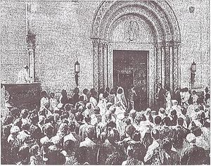 Reopening of Doors at St. John's in 1973