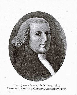 Rev Dr James Meek