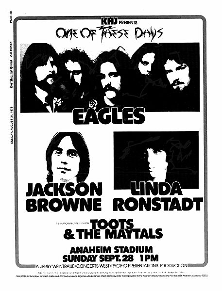 Ronstadt-Eagles-Jackson-Browne-Toots-and-the-Maytals-Poster-1975