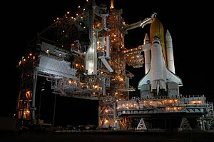 STS 114 day before launch