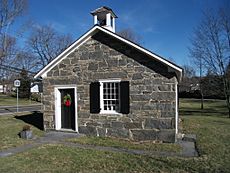 Schoolhouse in the Bedford Village Historic District 1