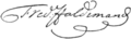 Signature of Frederick Haldimand (1718–1791)