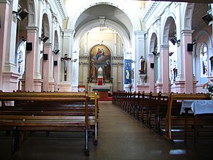 St Patrick's Basilica, Dunedin, NZ interior.JPG