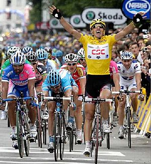 Stage 3 Fabian Cancellara is the early hero of the 2007 Tour de France
