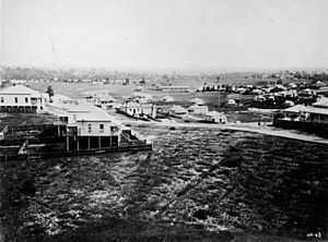 StateLibQld 1 105536 Houses of New Farm, Brisbane, 1880-1890