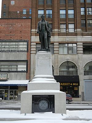 Stevens T Mason Monument