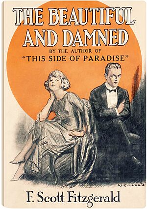 The Beautiful and Damned Cover 1922 Retouched