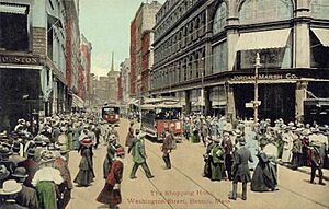 The Shopping Hour, Washington Street, Boston, MA