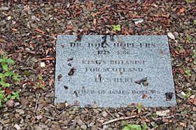 The tablet to John Hope, Greyfriars Kirkyard