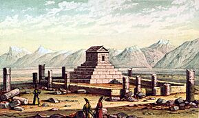 USSHER(1865) p621 TOMB OF CYRUS, MURGHAB
