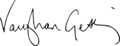 Vaughan Gething signature