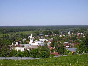 View on Gorokhovets town