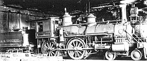 Virginia & Truckee RR 12, "Genoa." Carson City Engine House (before restoration)
