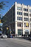Wesley Building, 299 Queen Street West, Toronto, ON, Exterior, Sept 2013.jpg