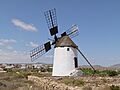 Wind mill - Windmühle - moulin à vent - Molino - Tuineje - Fuerteventura - Canary islands - Spain - 01