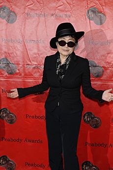 Yoko Ono at the 70th Annual Peabody Awards