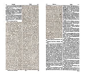 Zedler Band 61 (1749), Sp. 309-312 (Hervorhebung)