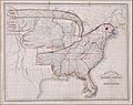 1833 Eagle Map of the U.S.