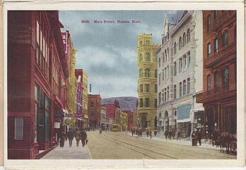 1900s Helena, Montana - Main street