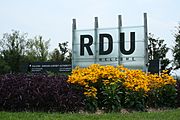 2008-07-30 RDU welcome sign