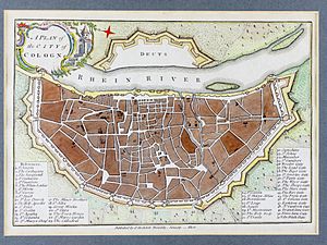 A Plan of the City of Cologne, 1800, John Stockdale-9832